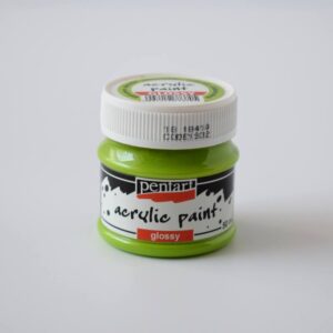 Pentart fényes akril festék - 50 ml - almazöld