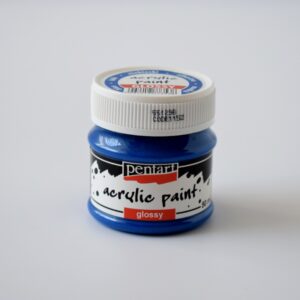 Pentart fényes akril festék - 50 ml - kék