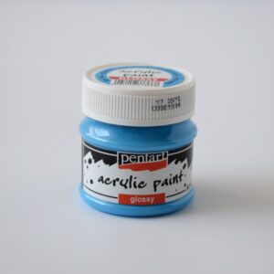 Pentart fényes akril festék - 50 ml - világoskék