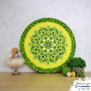 Mandala - Ölelő ívek, Ø 40 cm