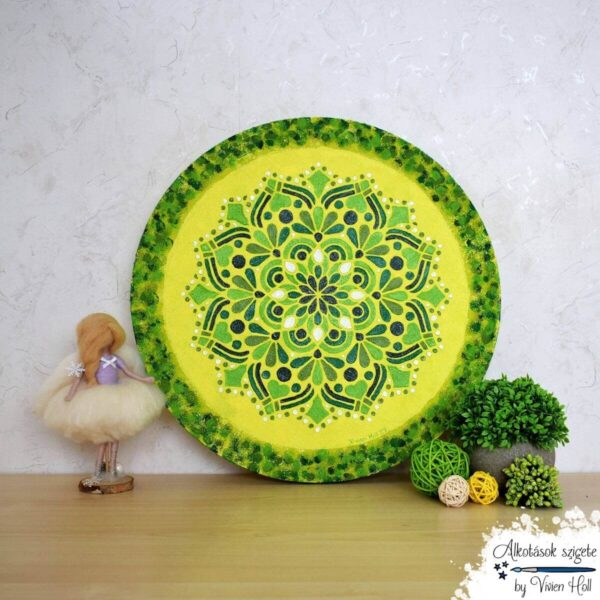 Mandala - Ölelő ívek, Ø 40 cm