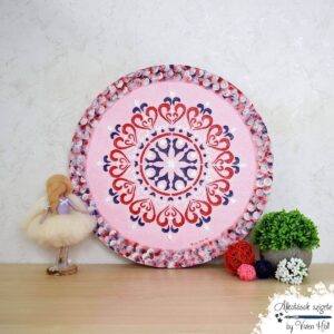 Mandala - Szívrengeteg, Ø 40 cm
