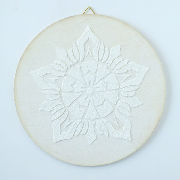 Festenivaló alap - Mandala - Körvirág, 18 cm