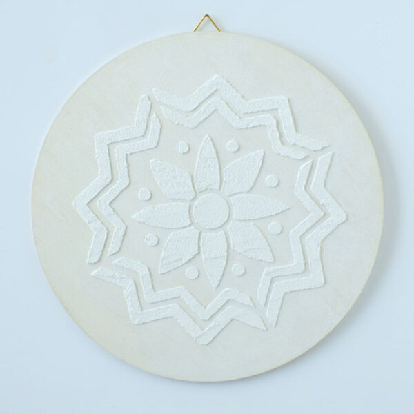 Festenivaló alap - Mandala - Napvirág, 18 cm