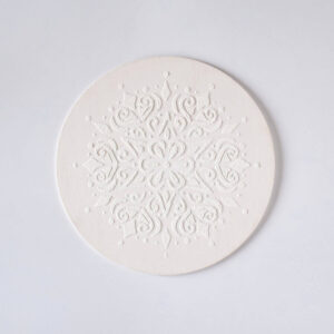Festenivaló alap - Mandala - Csillagvirág pehely, 16 cm