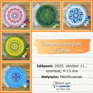 2025.10.11. Ménfőcsanak – Domborműves élményfestés: Mandalák