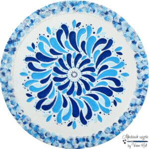 Mandala - Csepptánc, Ø 40 cm