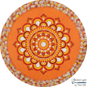 Mandala - Körtánc, Ø 40 cm