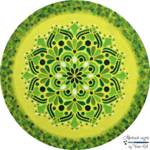 Mandala - Ölelő ívek, Ø 40 cm