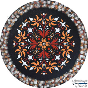 Mandala - Virágmező, Ø 40 cm