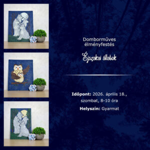 2026.04.18. Gyarmat – Domborműves élményfestés: Éjszakai állatok