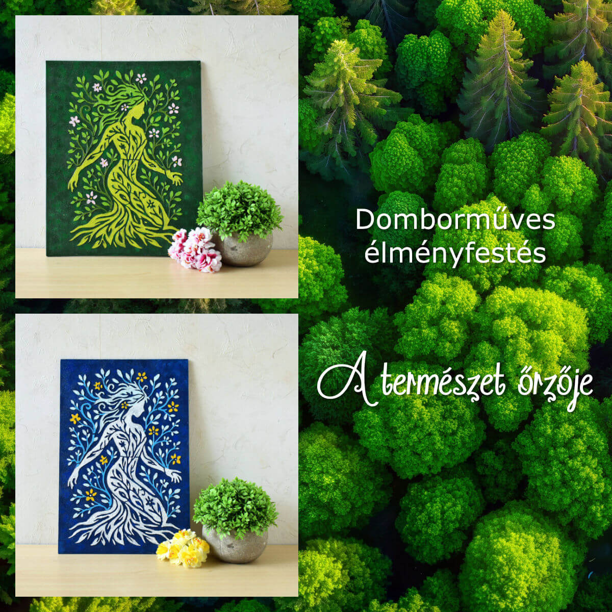 2026.07.18. Gyarmat – Domborműves élményfestés: A természet őrzője